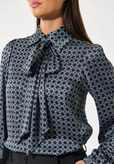 KikkiDEA Blouse with bow