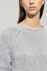 118647/5894-Linen blend stripe pullover