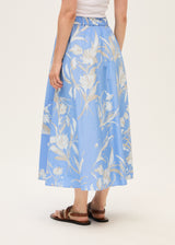 Floral Print Skirt