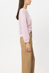 Blush Purl knit Pullover