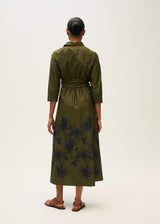 Cotton Dress with belt