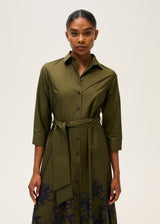 Cotton Dress with belt