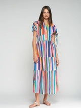Linda V-Neck Maxi Dress