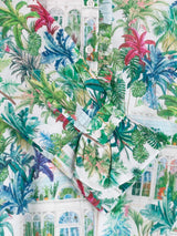 Gara palm print Shift Dress