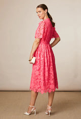 Regina long lace dress