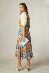 Vienna multi Print Dress