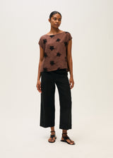 Floral Linen Top
