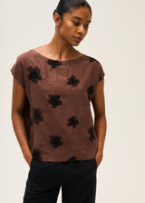 Floral Linen Top