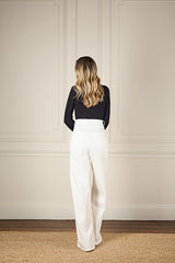 Joan High waisted 70s Flare Jean-Milk