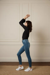 Rizzo High Top Ankle Skinny jeans