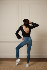 Rizzo High Top Ankle Skinny jeans