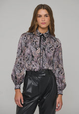 MargitDEA Blouse with Trim