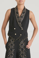 Oberon Crepe Waistcoat