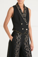 Oberon Crepe Waistcoat