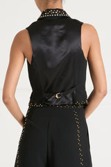 Oberon Crepe Waistcoat