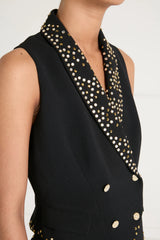 Oberon Crepe Waistcoat