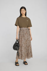 Ubba animal print skirt