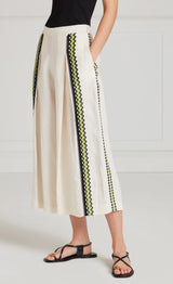 Avalon Linen Trousers-Ivory
