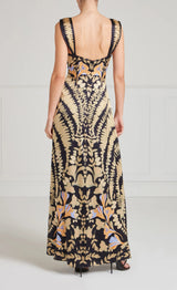 52802A-Ivy Silk Gown