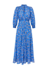Jane Silk Tea Dress-Mini Blossom
