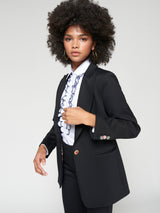 Black Knit Blazer