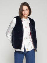 Reversible Lana Gilet