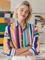 Mia multi Stripe Shirt