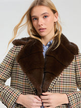 33853-6W351-Long coat w/faux collar