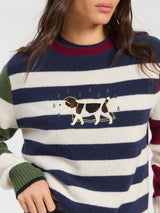 Stripes motif Jumper