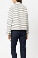 Stripe Caban Jacket