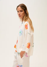 Printed Linen Shirt