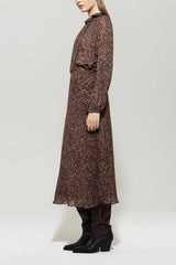 Midi skirt animal print