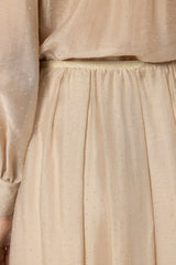 Skirt with rhinestones