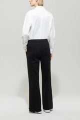 Wide Leg Punto Milano Trousers