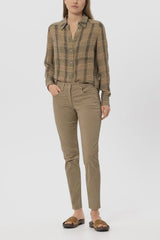 Slim Stretch Denim Trousers