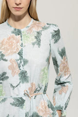 718576/3753-Floral print midi dress