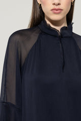 Mid Length Frill Detail Dress