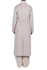 858113-43-Dble breast Lg coat w/belt