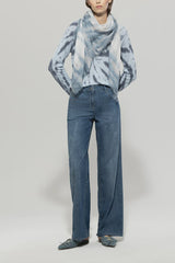 818428/9459-Vintage Scarf-Bl
