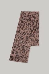 Silke Blend Animal print scarf