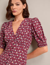 Julietta Trellis Print Dress