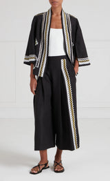 Avalon Linen Trousers-Black