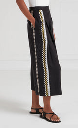 Avalon Linen Trousers-Black