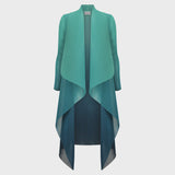 Collare Coat & Dress- Azure Blue