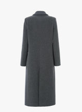 Single Breasted Long Coat