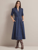 Bodhi Collared Denim Dress