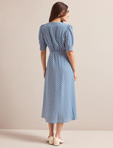 Julietta Lips Print Dress