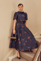 Clara floral filcoupe Skirt