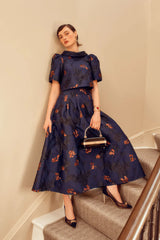 Clara floral filcoupe Top