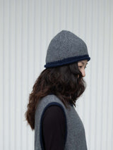 Hand Knit Beanie - Grey